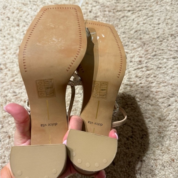 Dolce Vita Prisma Sandal Heels Size 10 - Picture 4 of 5